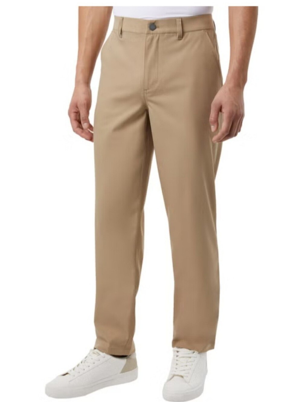 NWT 32 Degrees Men's Chino Pants Stretch Regular Fit Tan Size 32x30